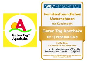 Auszeichnung für familienfreundliches Unternehmen der Auszeichnung für familienfreundliches Unternehmen der 1-apo.de