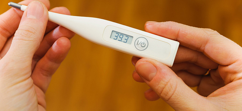 Erhöhte Temperatur: Warnsignal des Körpers