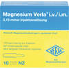 MAGNESIUM VERLA i.v./i.m. Injektionslösung, 10X10 ml, Verla-Pharm Arzneimittel GmbH & Co. KG