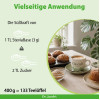Dr. Jacob's SteviaBase Zuckerersatz Erythrit Xylit Stevia, 400 g, Dr. Jacob's Medical GmbH