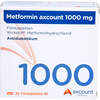 Metformin axcount 1000mg, 30 Stk., Axcount Generika GmbH