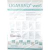 LIGASANO weiß unsteril 10x10x1cm