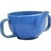 Krankentasse m. 2 Henkeln blau