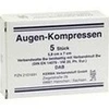 AUGENKOMPRESSEN 5.8x7CM UNSTERIL, 5 Stück, Kerma Verbandstoff GmbH