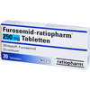 Furosemid-ratiopharm 250mg Tabletten, 20 Stk., ratiopharm GmbH