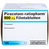 Piracetam-ratiopharm 800mg Filmtabletten, 100 Stk., ratiopharm GmbH