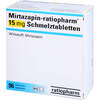 Mirtazapin-ratiopharm 15 mg Schmelztabletten, 96 ST, ratiopharm GmbH