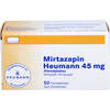 Mirtazapin Heumann 45mg Filmtabletten, 50 st, Heumann Pharma GmbH & Co. Generica KG