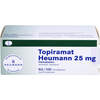 Topiramat Heumann 25mg Filmtabletten, 100 ST, Heumann Pharma GmbH & Co. Generica KG