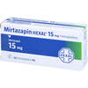 Mirtazapin HEXAL 15mg Filmtabletten, 50 ST, HEXAL AG