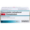 Simvastatin-ratiopharm 20mg Filmtabletten, 98 ST, ratiopharm GmbH