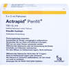 Actrapid Penfill 100I./ml Zylinderampullen, 5X3 ML, Orifarm GmbH