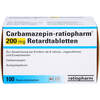 Carbamazepin-ratiopharm 200 mg Retardtabletten, 100 ST, ratiopharm GmbH