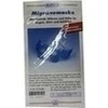 MIGR&Auml;NEMASKE blau