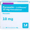 Paroxetin-1 A Pharma 10mg Filmtabletten, 20 st, 1 A Pharma GmbH