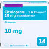Citalopram - 1 A Pharma 10mg Filmtabletten, 50 Stk., 1 A Pharma GmbH