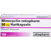 Minocyclin-ratiopharm 50mg Hartkapseln, 100 ST, ratiopharm GmbH