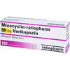 Minocyclin-ratiopharm 50mg Hartkapseln, 100 ST, ratiopharm GmbH