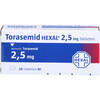Torasemid HEXAL 2.5mg Tabletten, 20 Stk., HEXAL AG