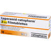 Loperamid-ratiopharm 2mg Filmtabletten, 10 Stk., ratiopharm GmbH