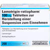 Lamotrigin-ratiopharm 100mg Tab.z.H.e.Susp.z.Einn., 200 st, ratiopharm GmbH