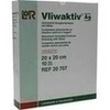 Vliwaktiv AG 20x20cm Aktivkohle Saugkompr.m.Silber, 10 Stk., Lohmann & Rauscher GmbH & Co. KG