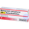 Metoprolol-ratiopharm 200mg Retardtabletten, 30 Stk., ratiopharm GmbH