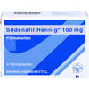 Sildenafil Hennig 100mg Filmtabletten, 4 Stk., Hennig Arzneimittel GmbH & Co. KG