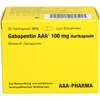 Gabapentin AAA 100mg Hartkapseln, 50 Stk., Aaa - Pharma GmbH