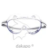 Schutzbrille mit Seitenschutz PVC transp.