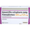 Amoxicillin-ratiopharm comp. 500/125mg, 10 Stk., Eurimpharm Arzneimittel GmbH