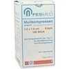 MULLKOMPRESSEN UNSTERIL 7.5X7.5 ES 8F, 100 Stk., Fesmed Verbandmittel GmbH