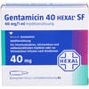 GENTAMICIN 40 HEXAL SF, 5 Stk., HEXAL AG