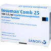 Insuman Comb 25 100I.E./ml Patrone Zylinderamp., 10x3 ml, Emra-Med Arzneimittel GmbH