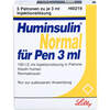 HUMINSULIN NORMAL F PEN, 5x3 ml, Lilly Deutschland GmbH