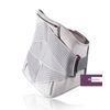 Push med Lumbalbandage Gr 6 grau aubergine