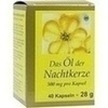 NACHTKERZE OEL KAPS 500MG, 40 Stk., Fbk-Pharma GmbH