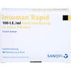 Insuman Rapid 100 I.E./ml Patrone Zylinderamp., 10x3 ml, Emra-Med Arzneimittel GmbH