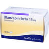 Olanzapin beta 15mg Filmtabletten, 70 st, betapharm Arzneimittel GmbH