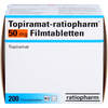 Topiramat-ratiopharm 50mg Filmtabletten, 200 ST, ratiopharm GmbH