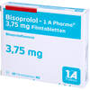 Bisoprolol - 1 A Pharma 3.75mg Filmtabletten, 50 Stk., 1 A Pharma GmbH