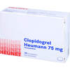 Clopidogrel Heumann 75mg Filmtabletten HEUNET, 30 ST,  Heunet Pharma GmbH 