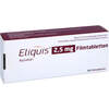 Eliquis 2.5 mg Filmtabletten, 60 ST, Paranova Pack A/S