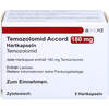 Temozolomid Accord 180mg Hartkapseln Sachets, 5 ST, Accord Healthcare GmbH