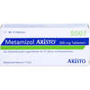 Metamizol Aristo 500mg Tabletten, 10 Stk., Aristo Pharma GmbH