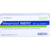 Metamizol Aristo 500mg Tabletten, 20 Stk., Aristo Pharma GmbH