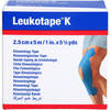 LEUKOTAPE K 2.5 cm blau, 1 ST, 1001 Artikel Medical GmbH