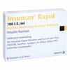 INSUMAN Rapid 100 I.E./ml Inj.-Lsg. i.e.Patrone B, 5x3 ml, Docpharm GmbH