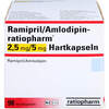 Ramipril/Amlodipin-ratiopharm 2.5 mg/5 mg Hartkaps, 98 st, ratiopharm GmbH