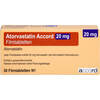 Atorvastatin Accord 20 mg Filmtabletten, 30 ST, Accord Healthcare GmbH